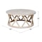International Concepts Round Ceylon Coffee Table, 40 in W X 40 in L X 18 in H, Wood, Unfinished OT-46CR - alternate 6